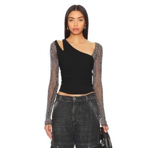 Free People x Revolve Janelle Layered Top